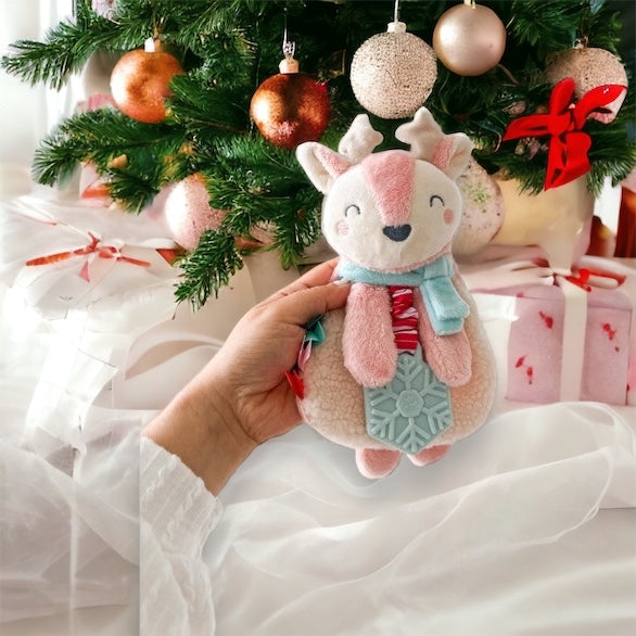 Holiday Itzy Ritzy Pink Reindeer