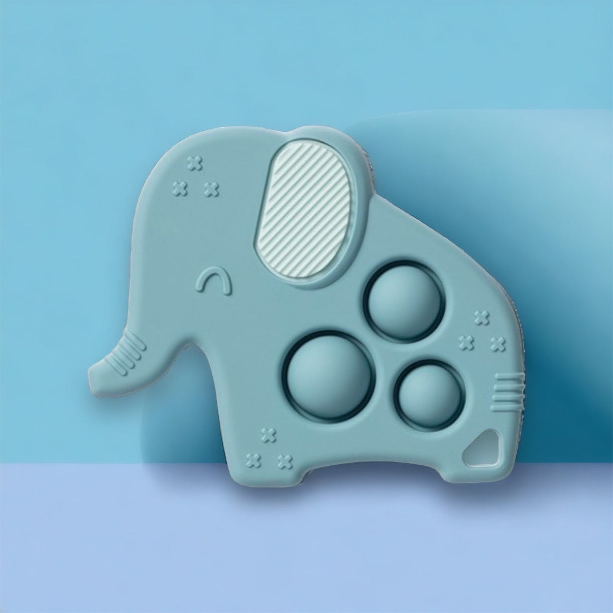 Itzy Pop Elephant Teether Toy
