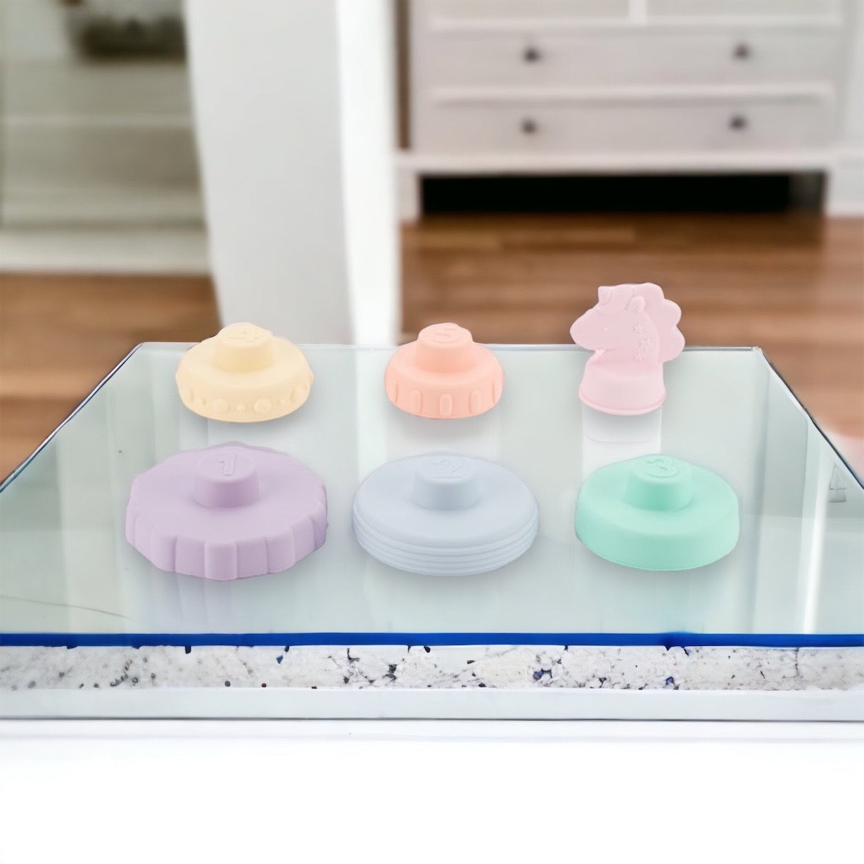 Itzy Stacker Unicorn Learning Toy
