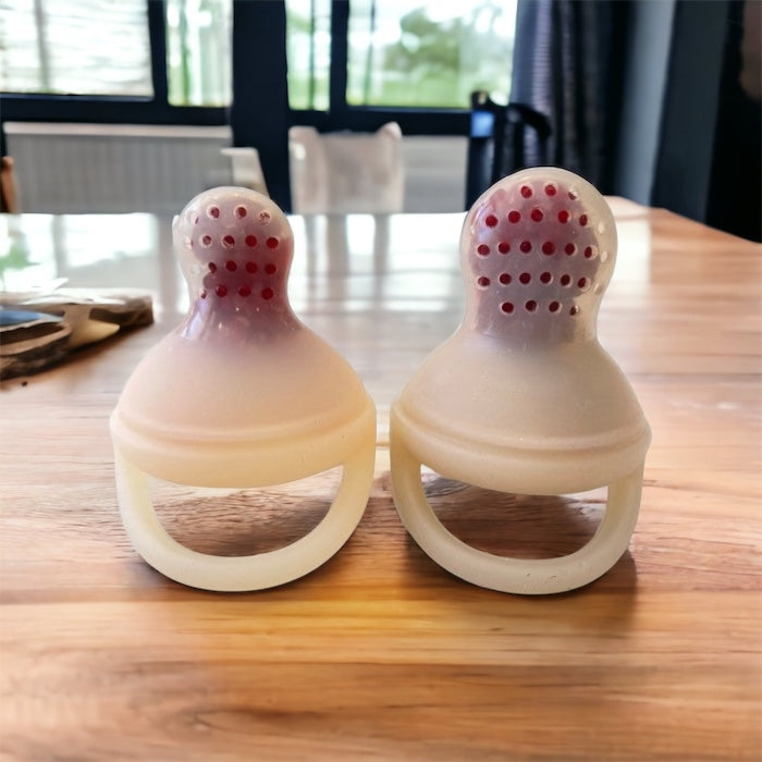 Silicone Food & Fruit Feeder 2 Size Set