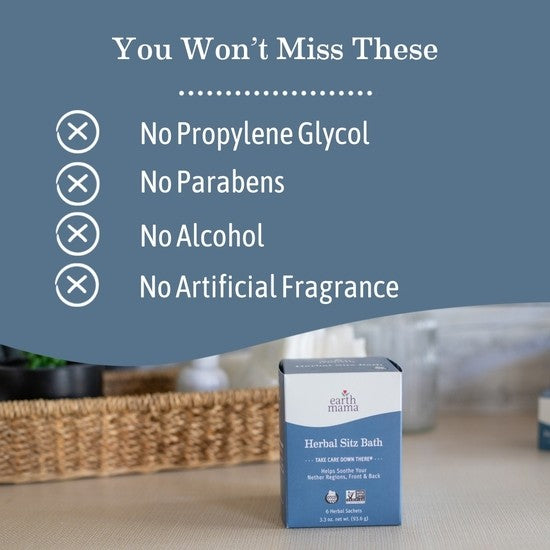 Earth Mama Organic Herbal Sitz Bath