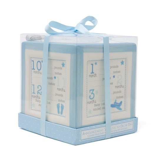 Announcement Block Ceramic Keepsake Bank. *NEW