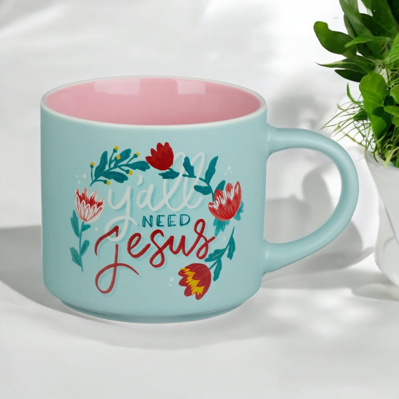 Y'all Need Jesus Mug ✨New - Bless Your Soul Collection