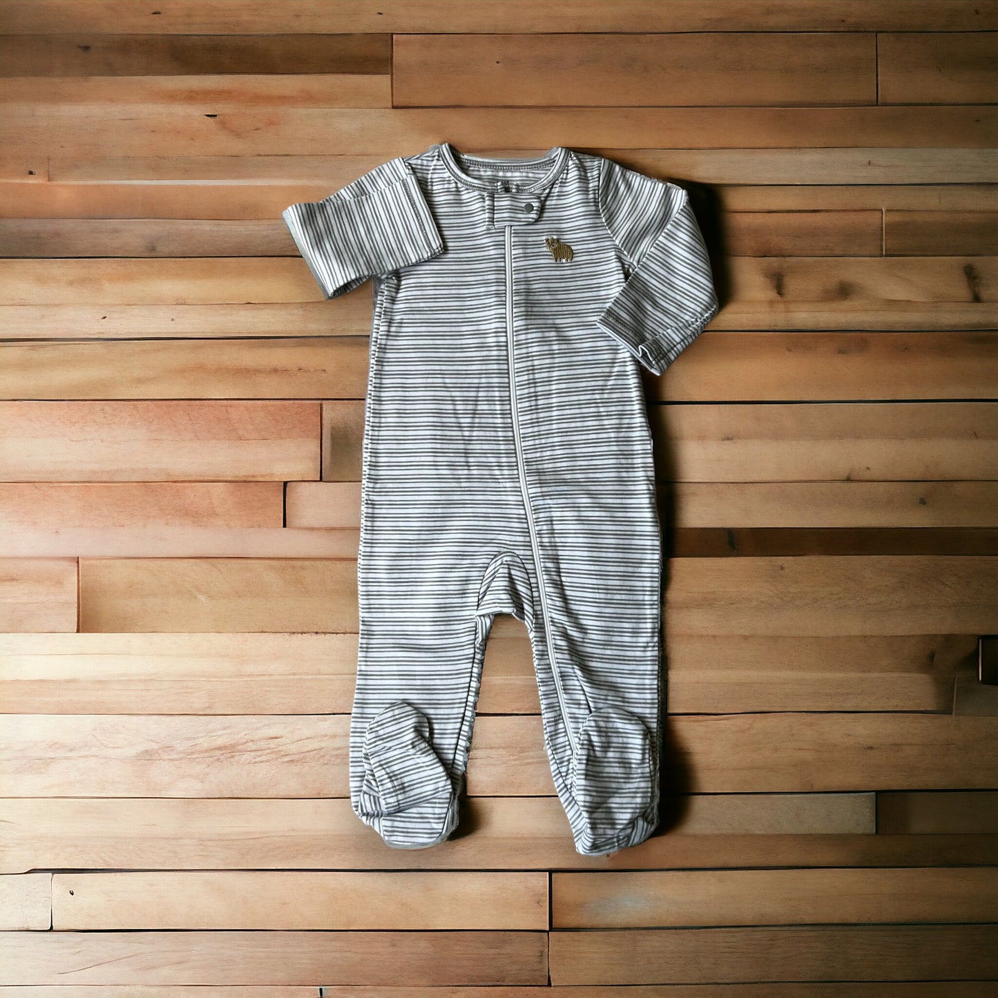 Cute Bear Striped Sleeper