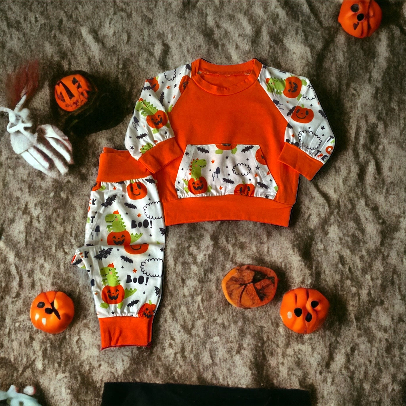 Halloween Fun Dinosaur 2pc Set