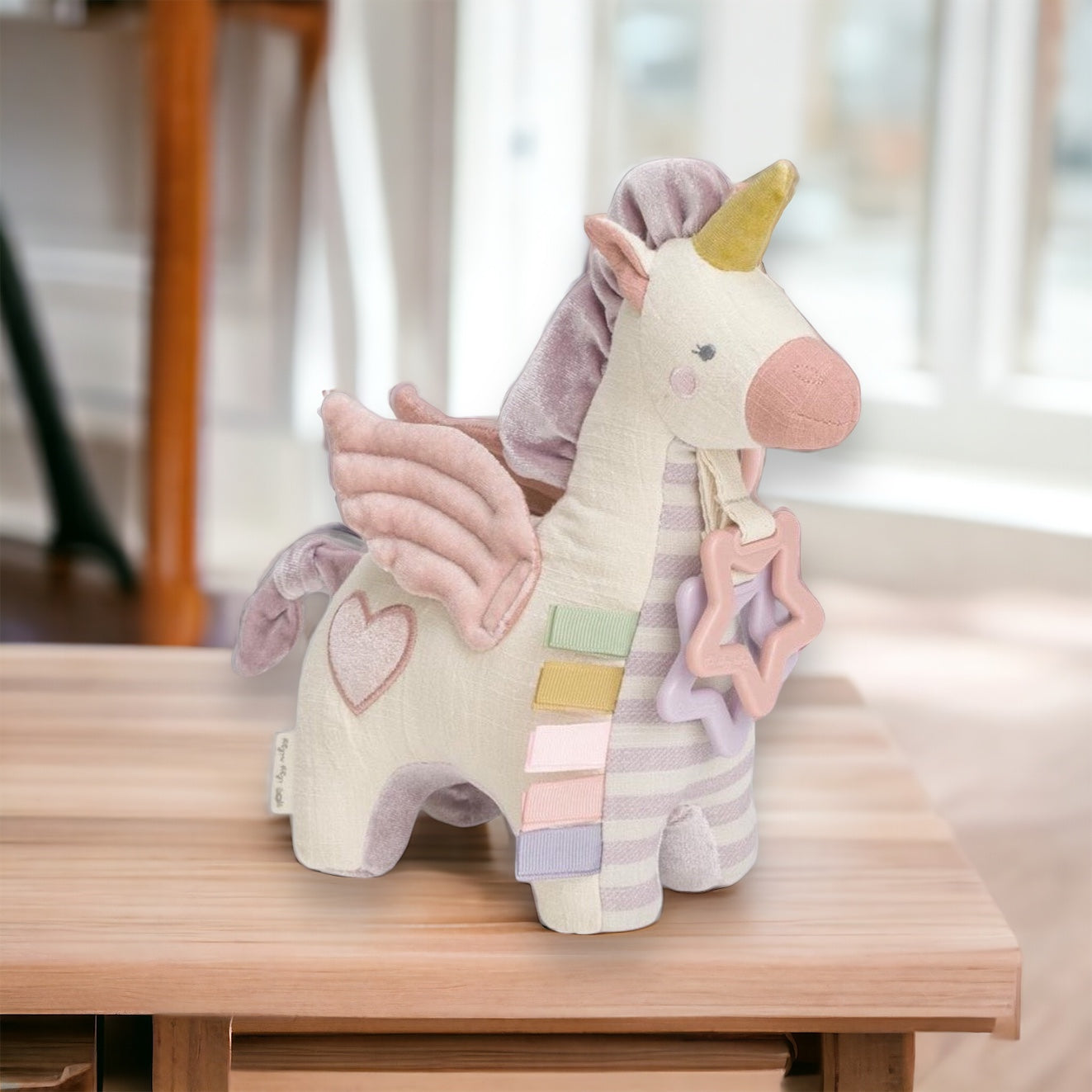 Link & Love Pegasus Activity Plush & Teether