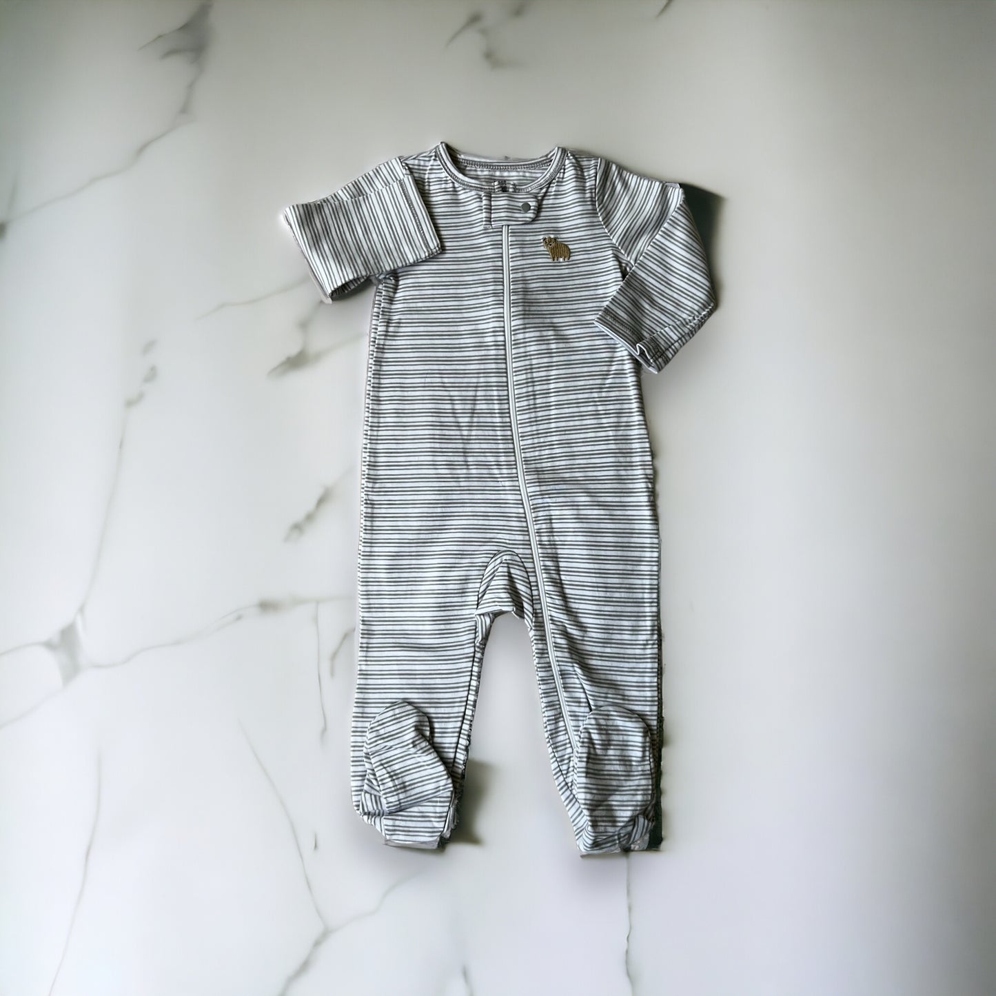 Cute Bear Striped Sleeper