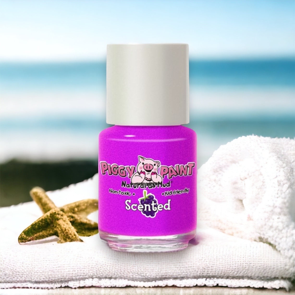 Piggy Paint Grouchy Grape Nail Polish