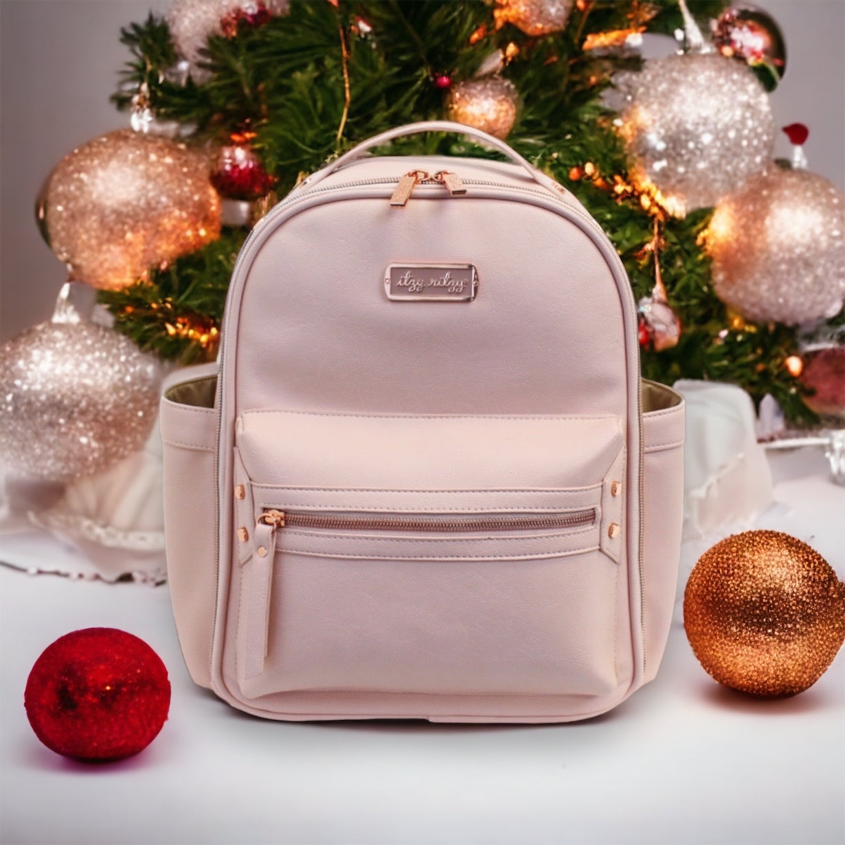 Mini Diaper Bag Backpack (blush)