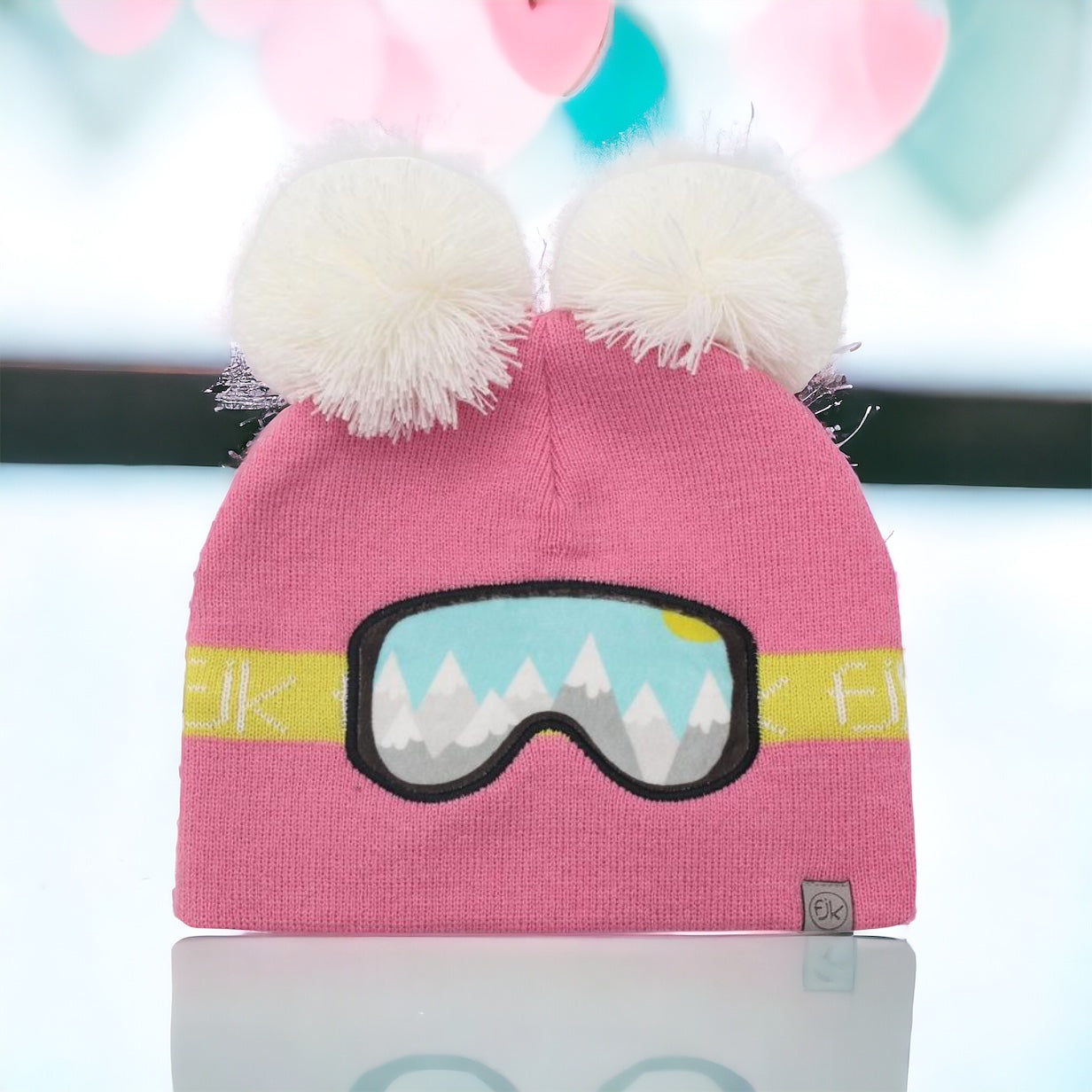 Beanie Ski Goggles (Pink)
