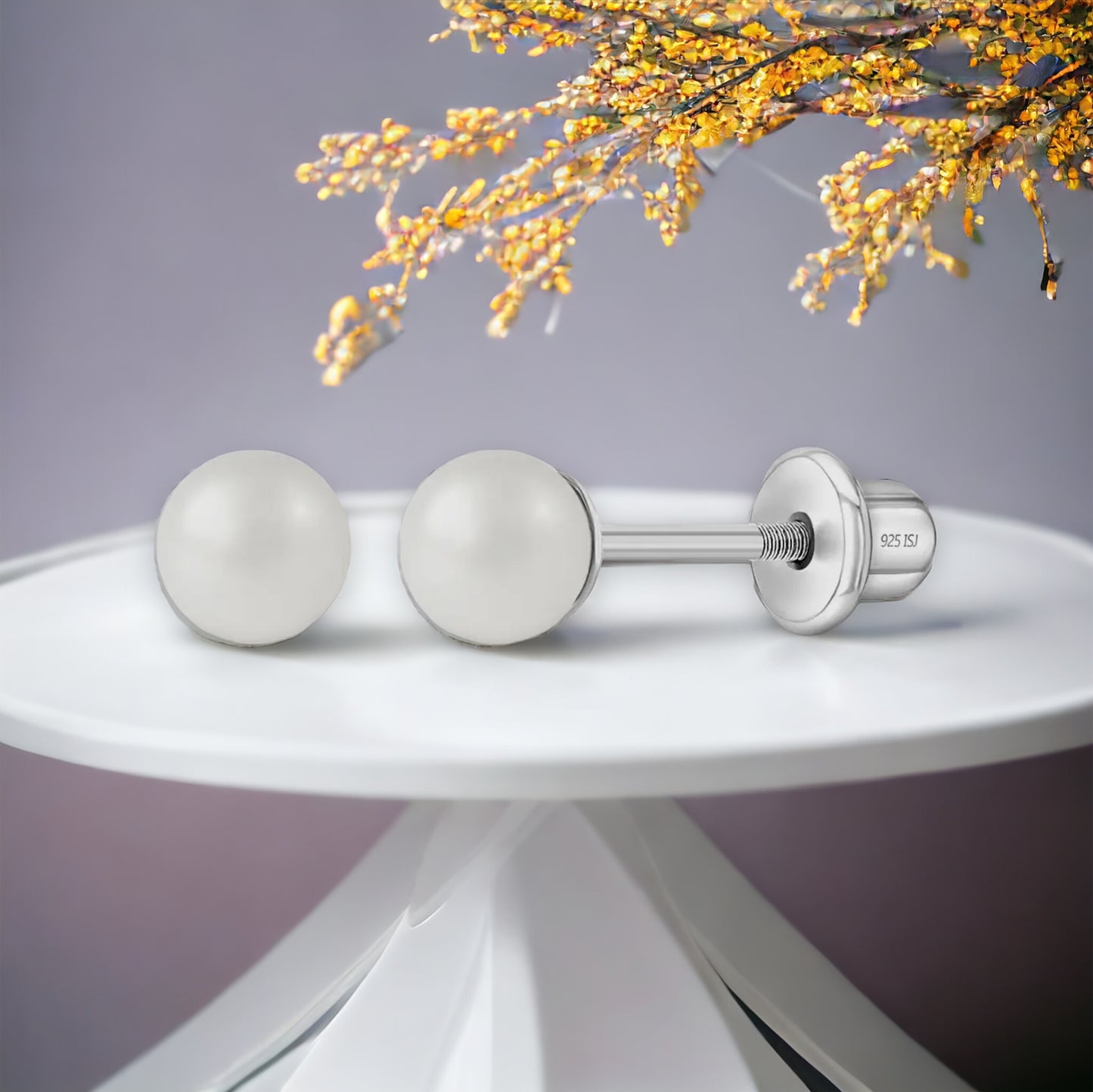 Classic Pearl Earrings