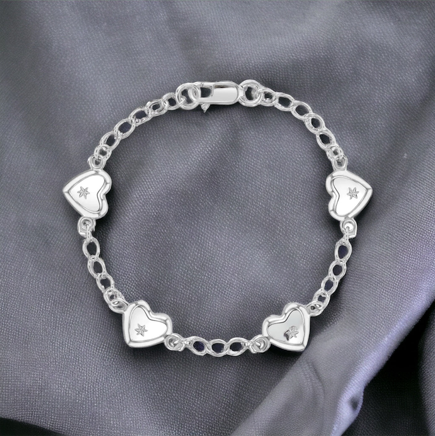 Heart Charm Bracelet