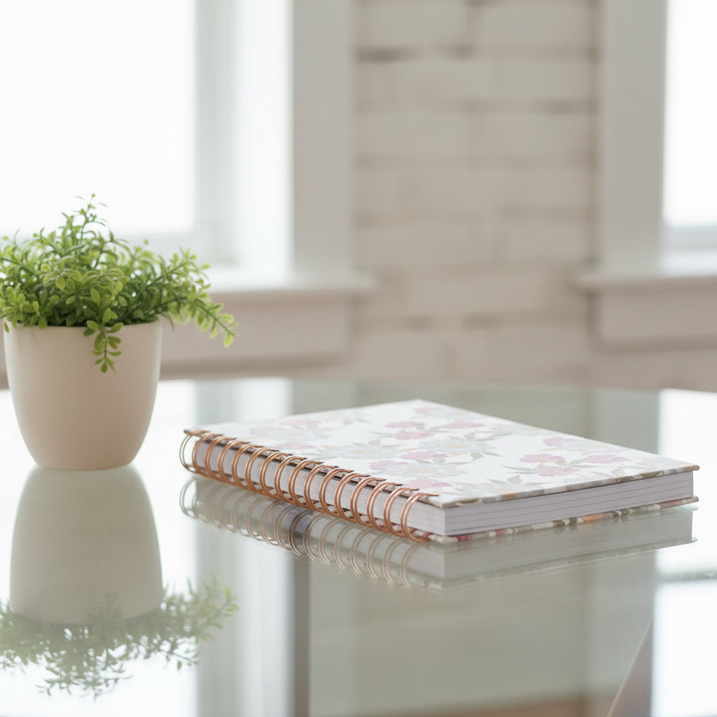 *NEW* Everything Beautiful Spiral Journal - Whimsical Blooms