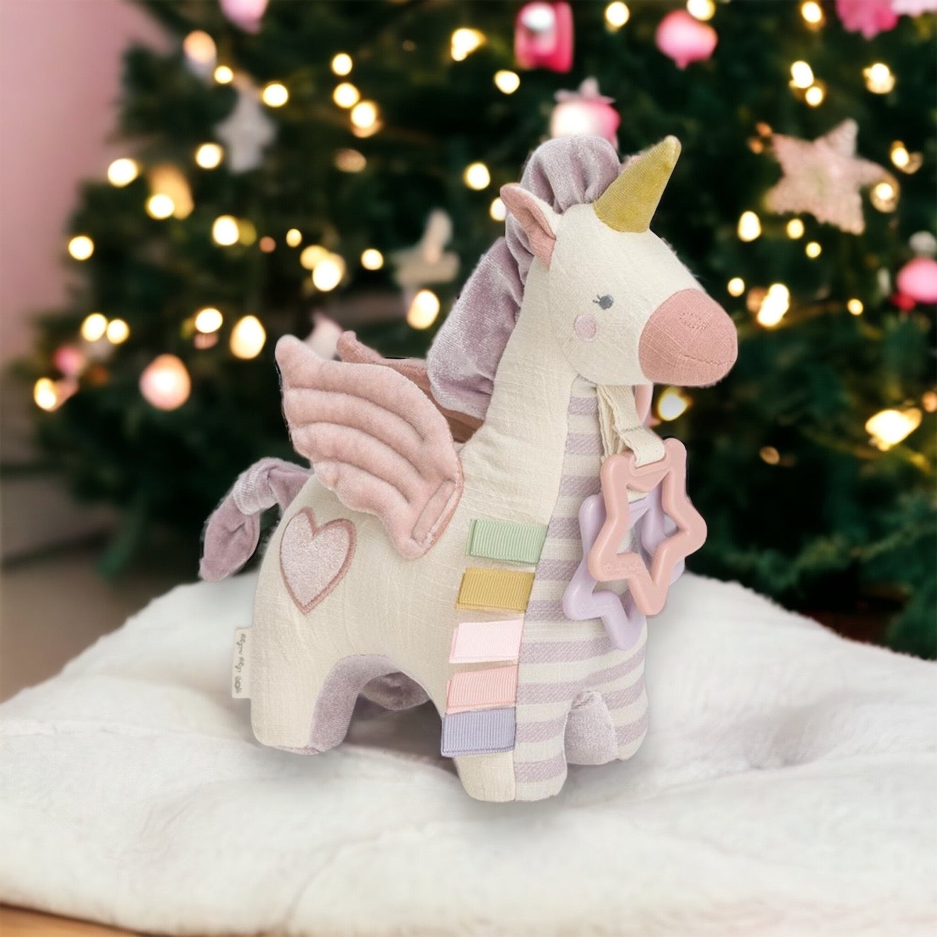 Link & Love Pegasus Activity Plush & Teether