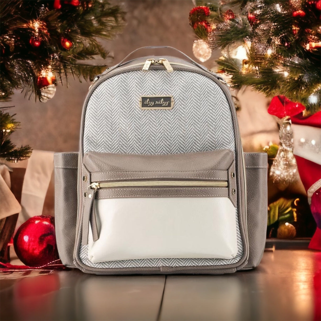 Mini Diaper Bag Backpack (vanilla latte)