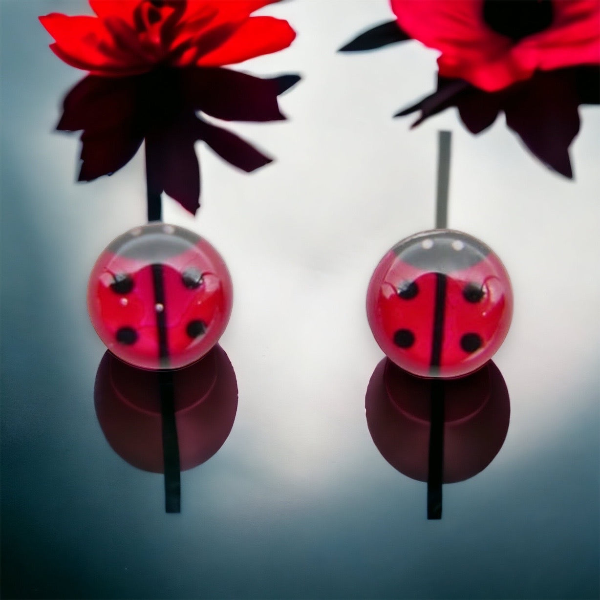 Ladybug Earrings