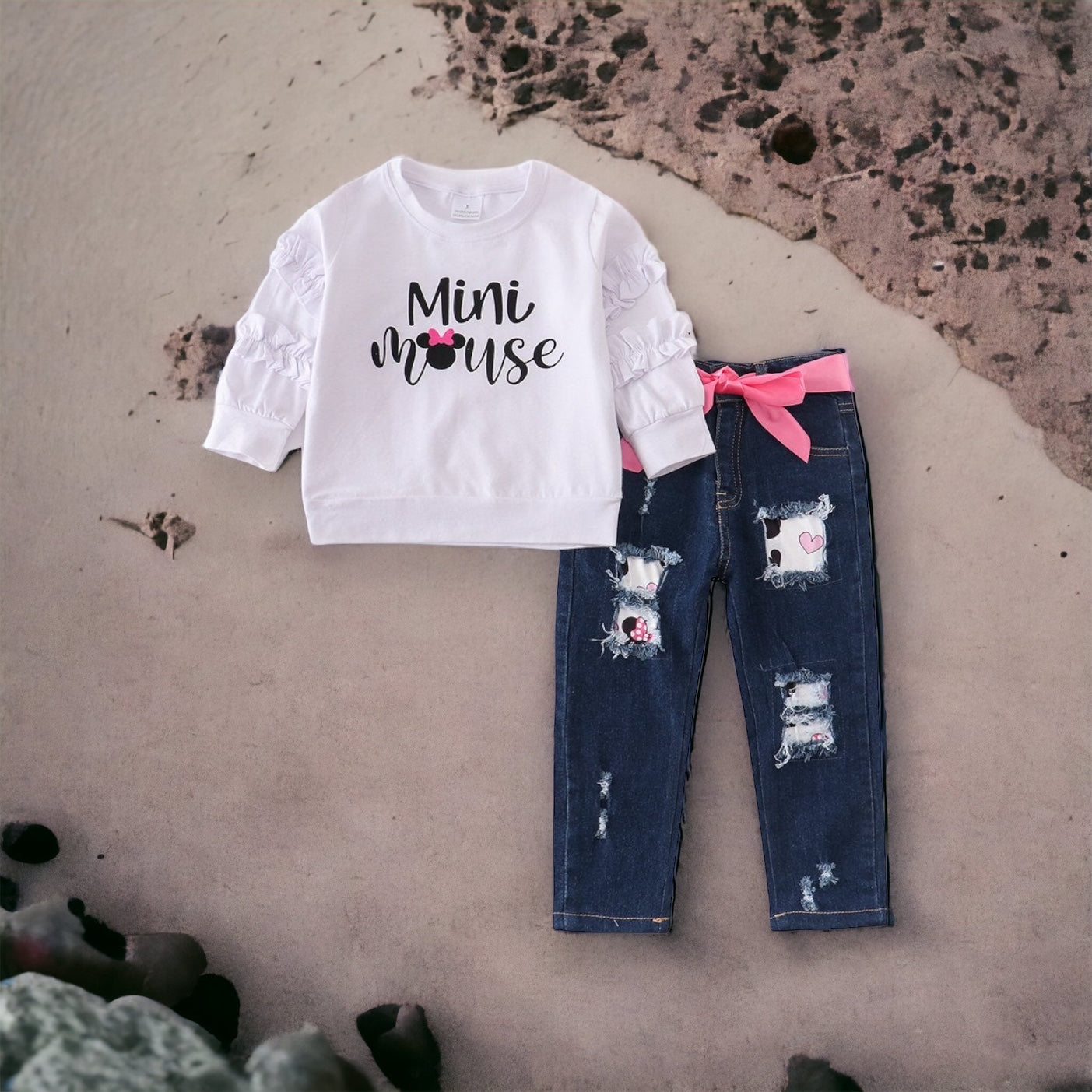 Mini Mouse Denim Set