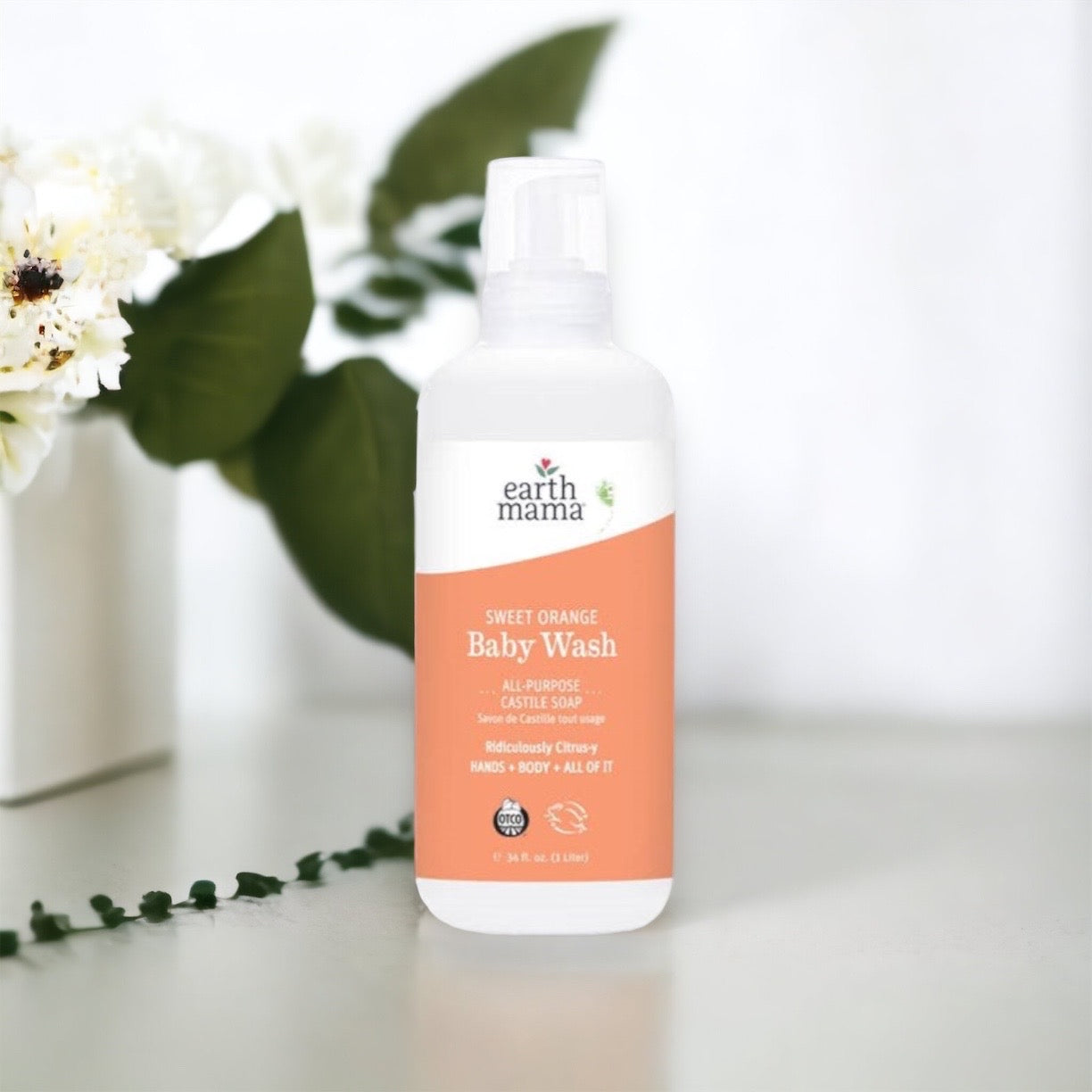 Earth Mama Sweet Orange Baby Wash