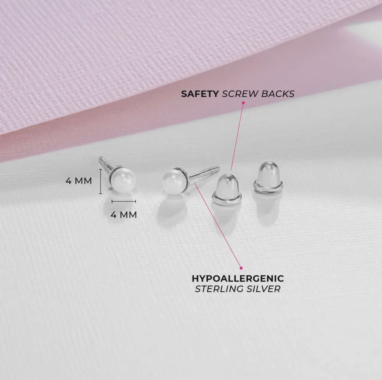 Classic Pearl Earrings