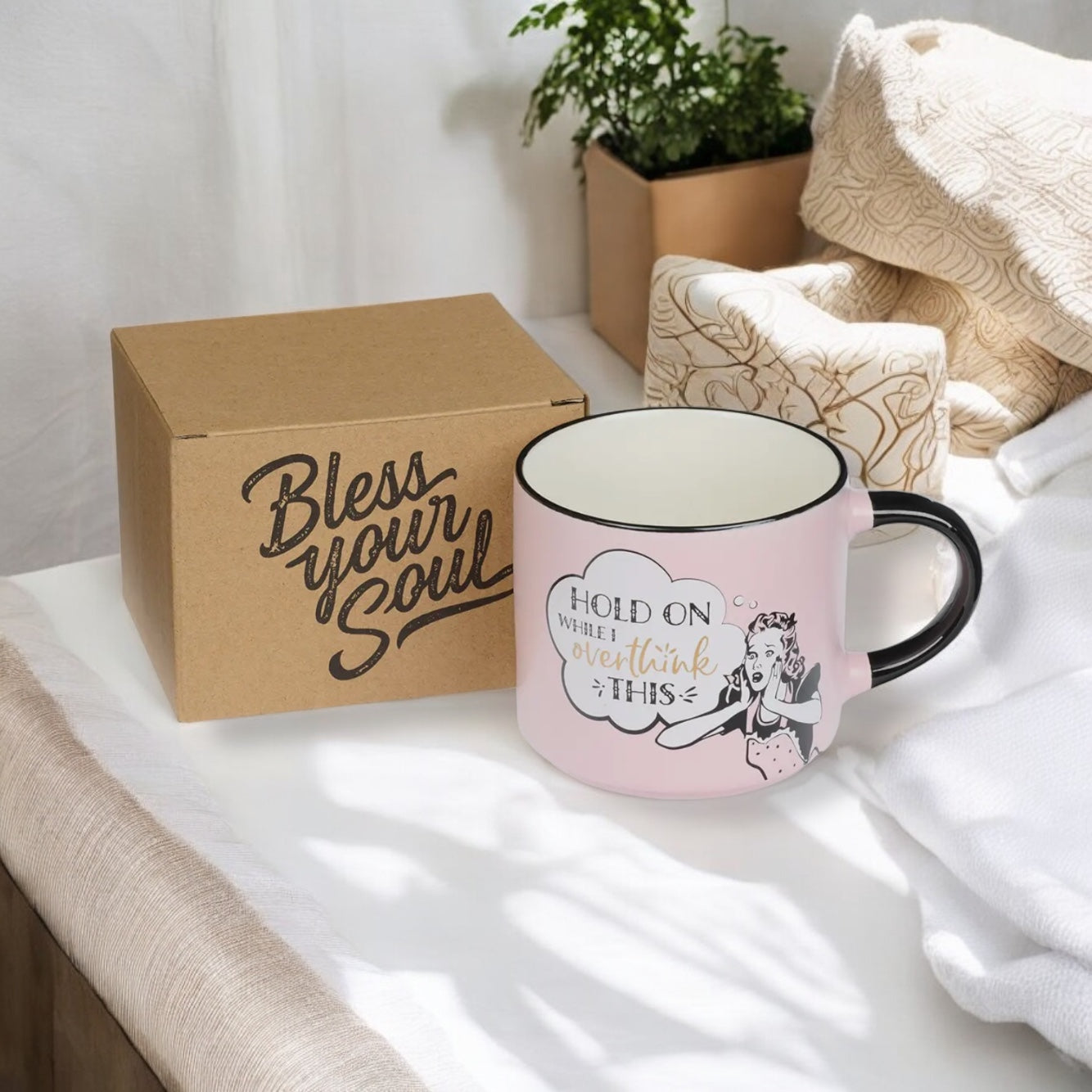 Overthink This Mug ✨New - Bless Your Soul Collection