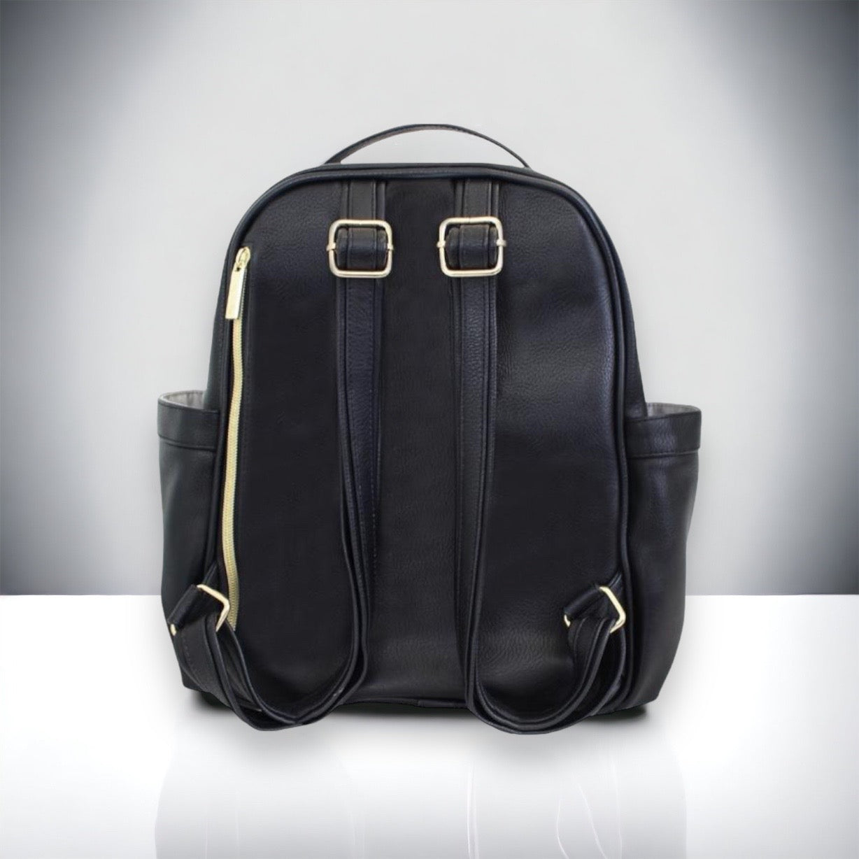 Mini Diaper Bag (Backpack Black)
