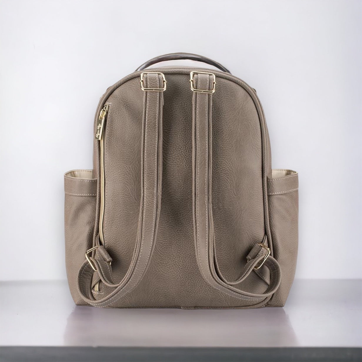 Mini Diaper Bag Backpack (taupe)