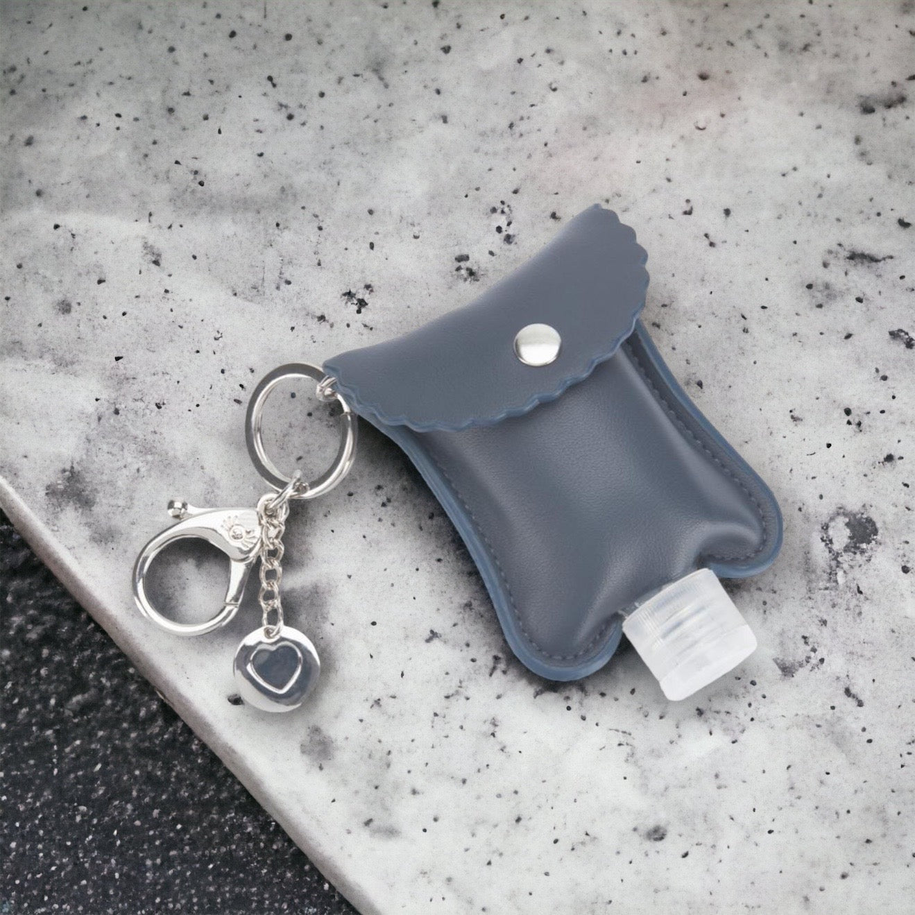 Cute ‘n Clean Hand Sanitizer Keychain (moonstone)