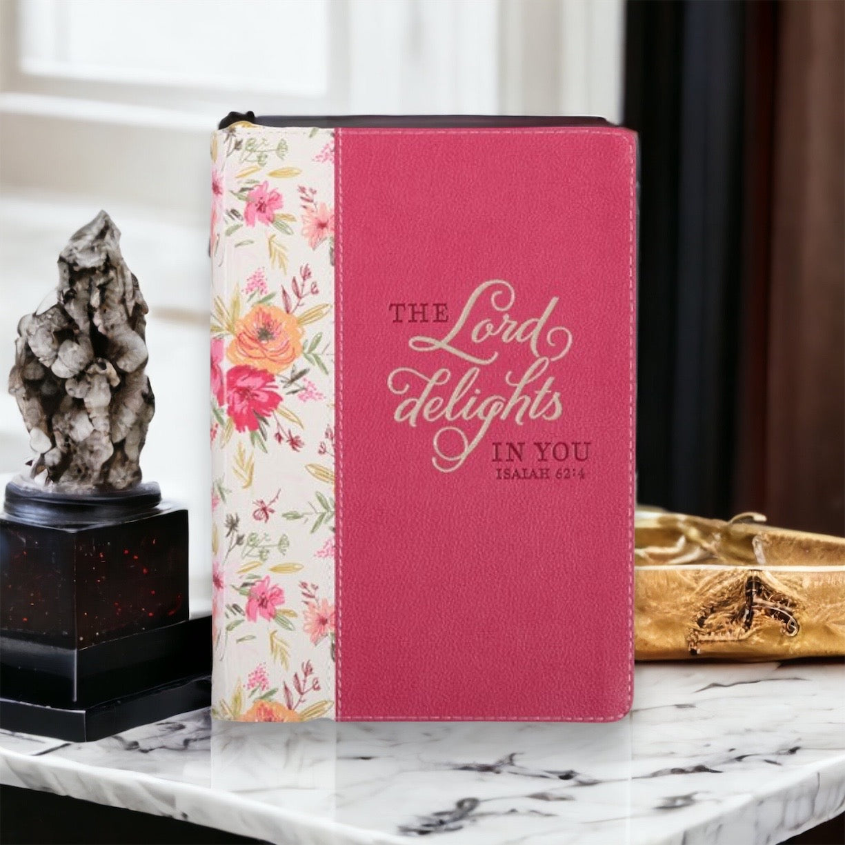 The Lord Delights Zipper Journal