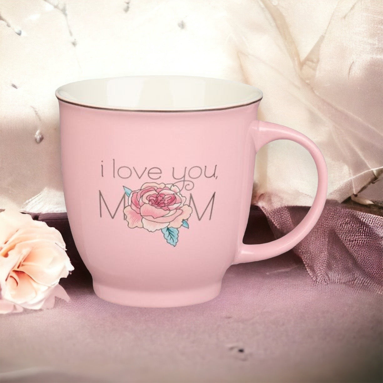 I Love You Mom Mug