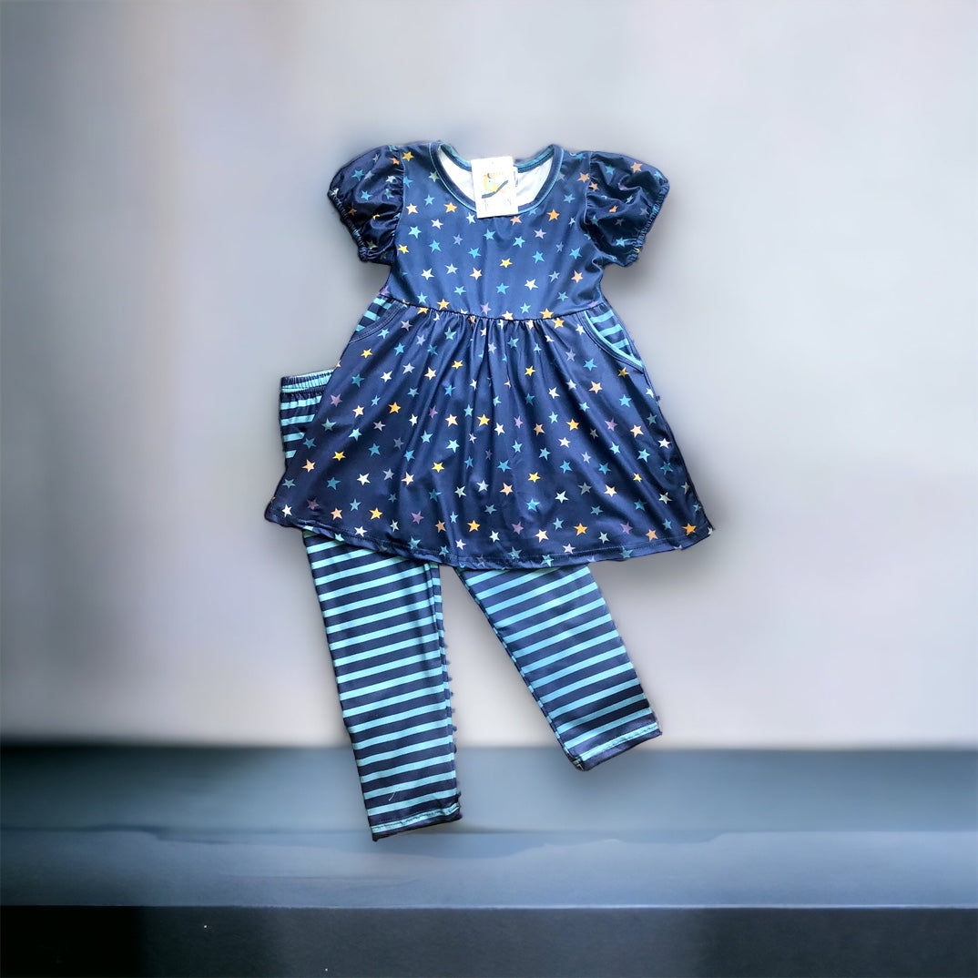 Midnight Stars Pants Set