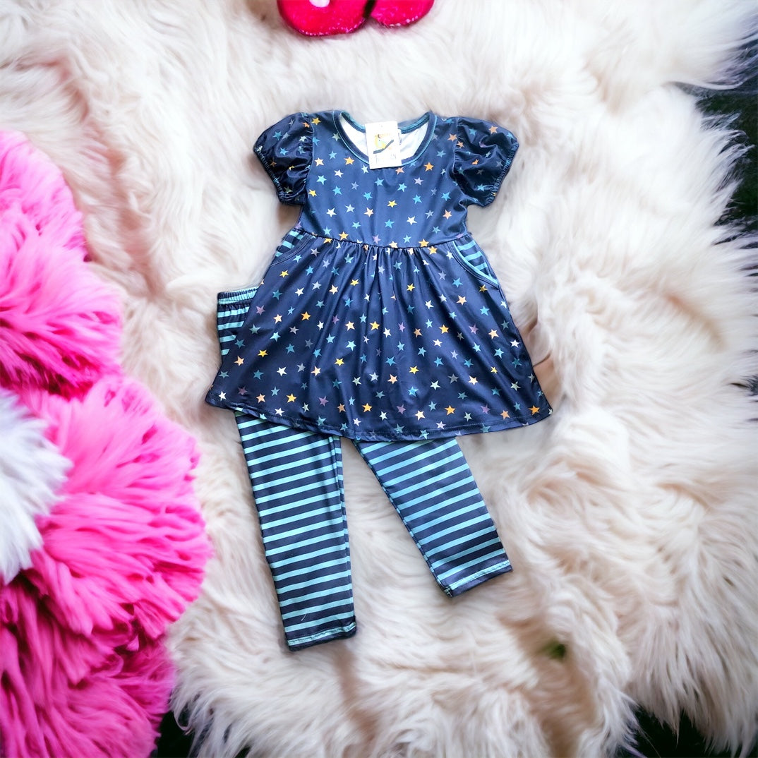 Midnight Stars Pants Set