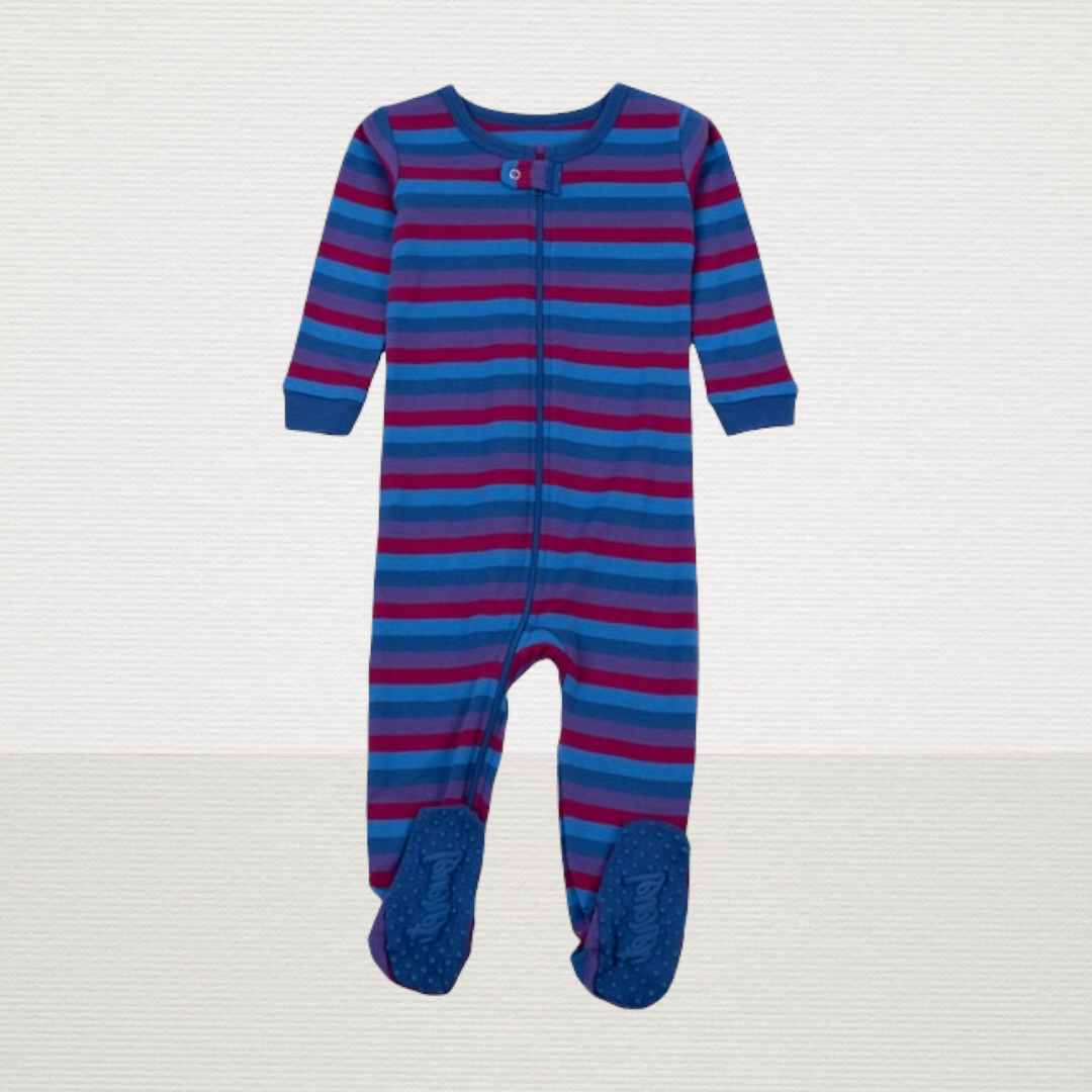 Primary Blue Striped Sleeper