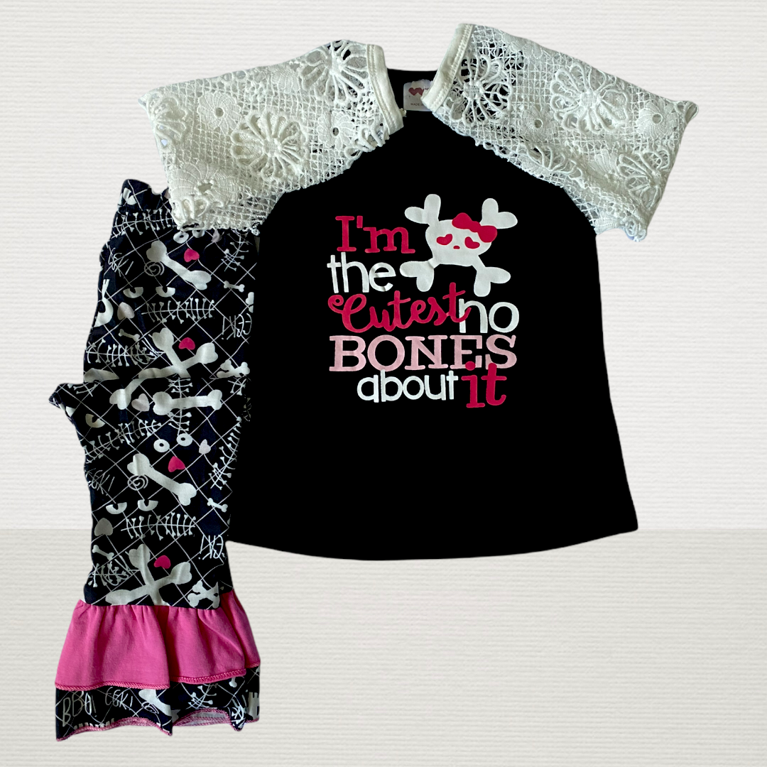 Halloween No Bones 2pc Set