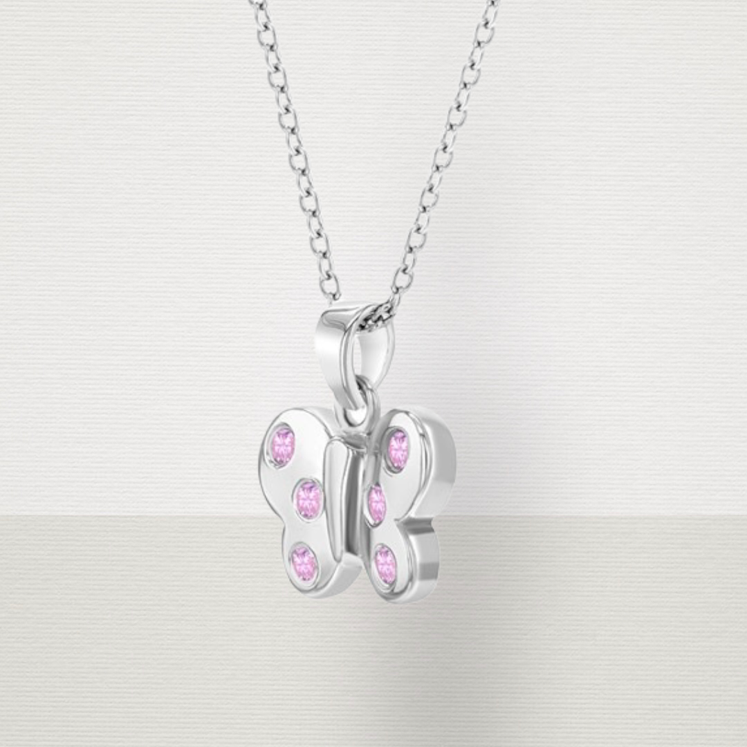 Fluttering Butterfly Necklace