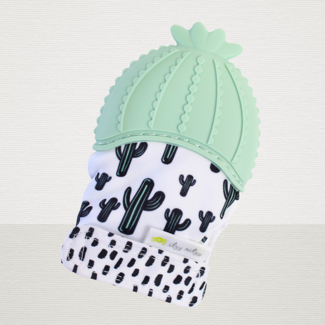 Teething Mitt (cactus)