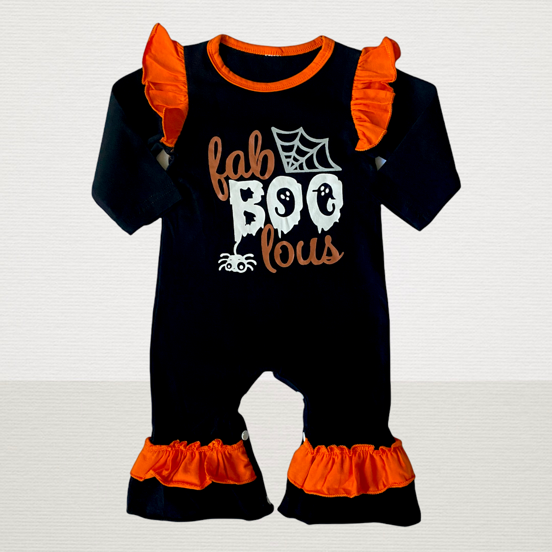 Halloween fabBOOlous Romper