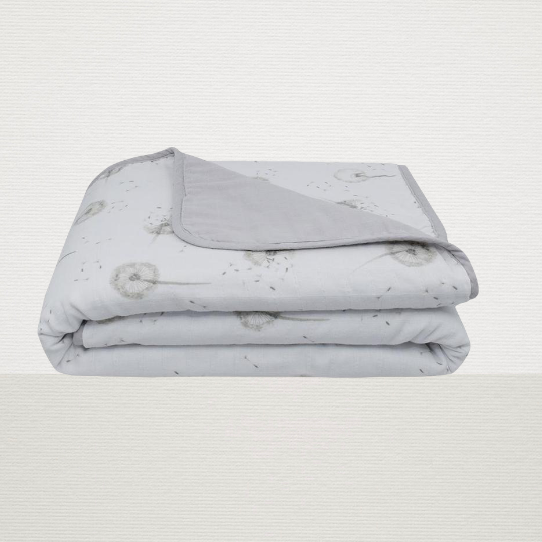Organic Muslin Blanket (dandelion)