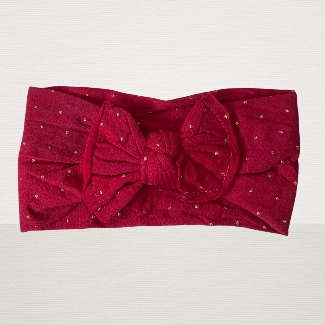 Nylon Shimmer Headbands