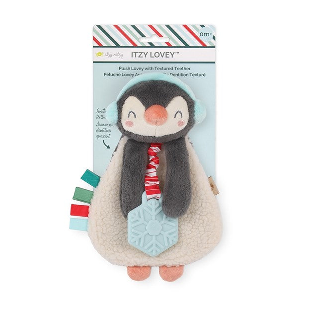 Itzy Ritzy Holiday Peguin Ityz Lovey