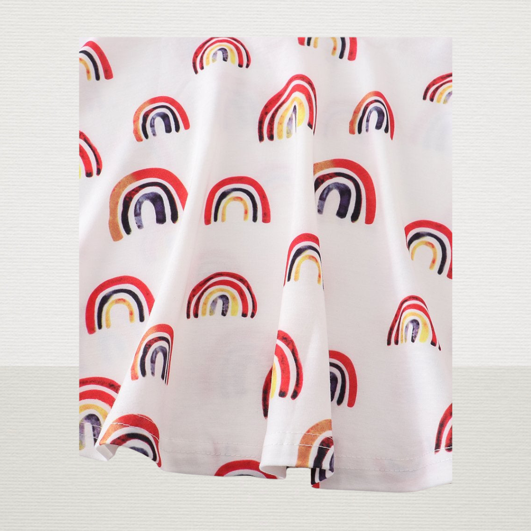 Rainbow Twirl Dress