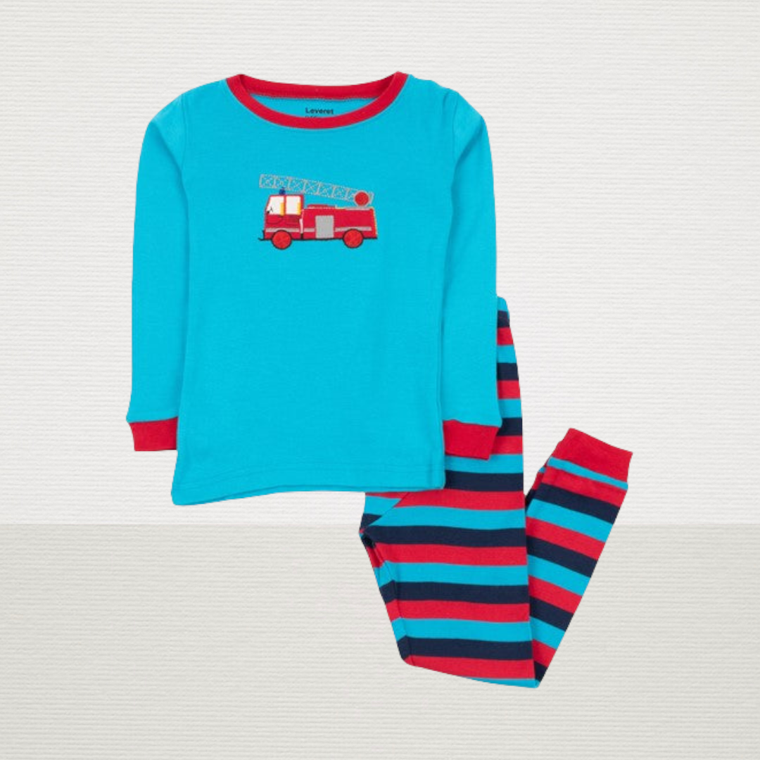 Firetruck 2pc PJs