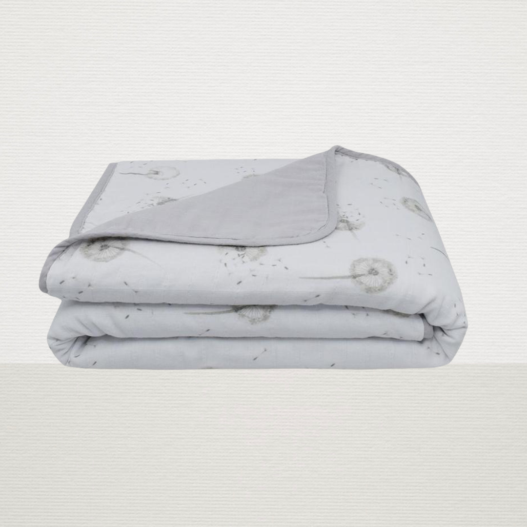 Organic Muslin Blanket (dandelion)