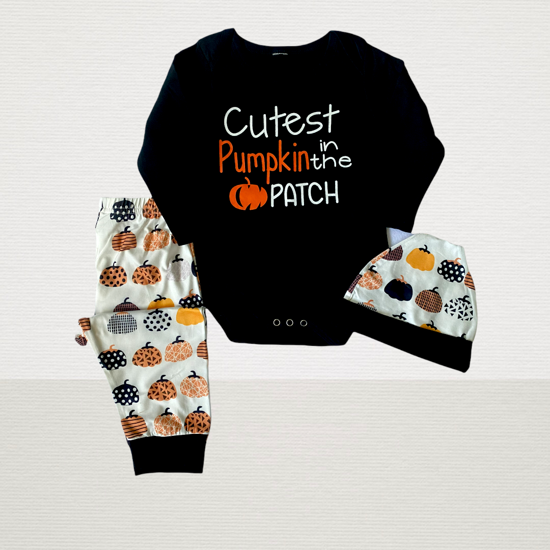 Fall Pumpkin Patch 3pc Set
