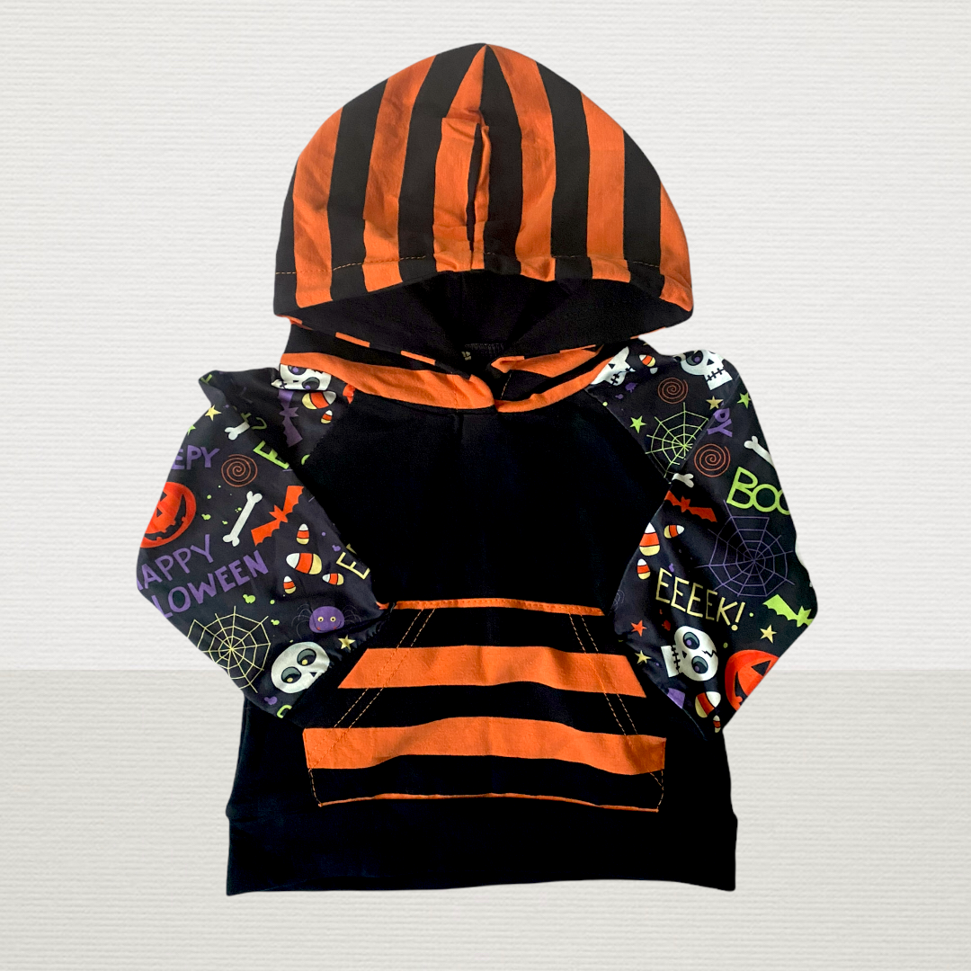 Halloween Orange Stripe 2pc Set