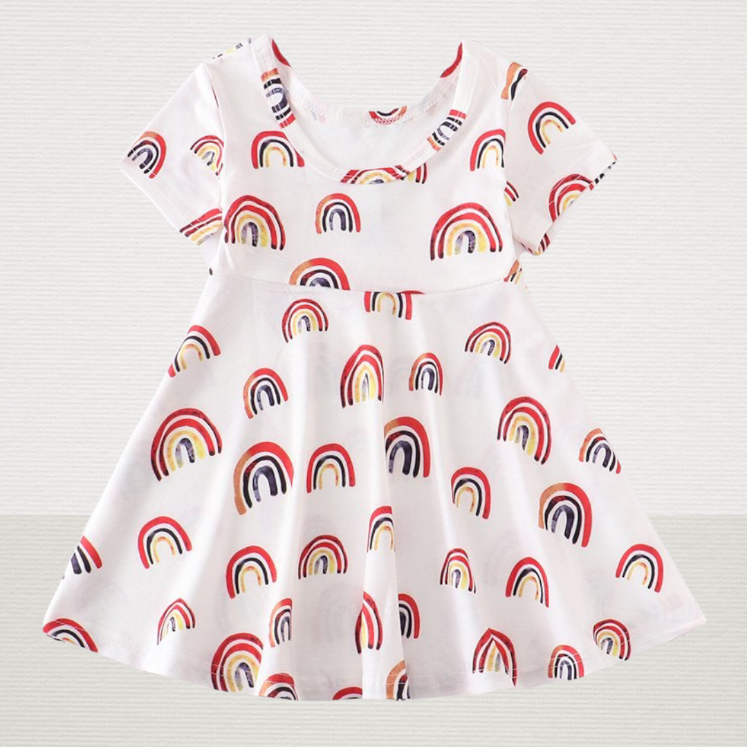 Rainbow Twirl Dress