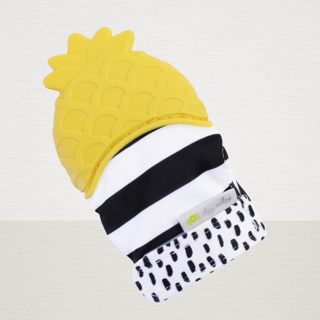 Teething Mitt (pineapple)
