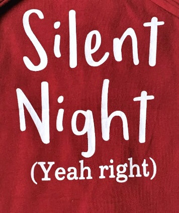 Silent Night Romper (Selling Fast)