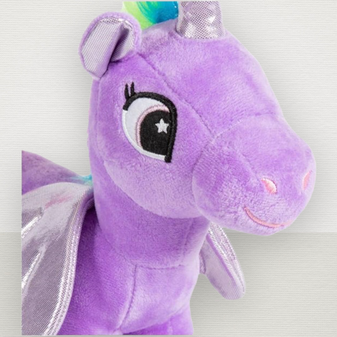 Pet Plushie Rainbow Unicorn Set