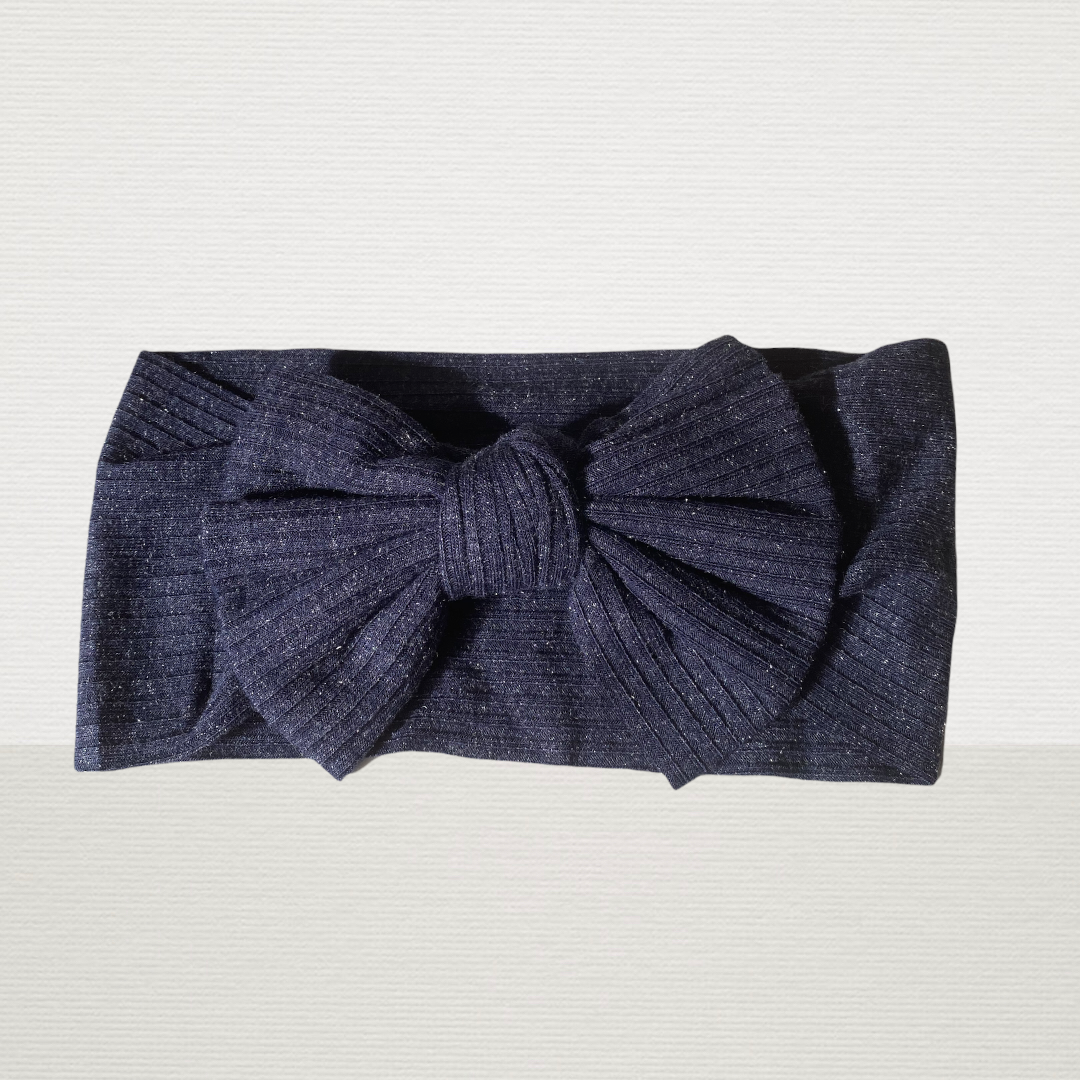 Ribbed Bow Headbands