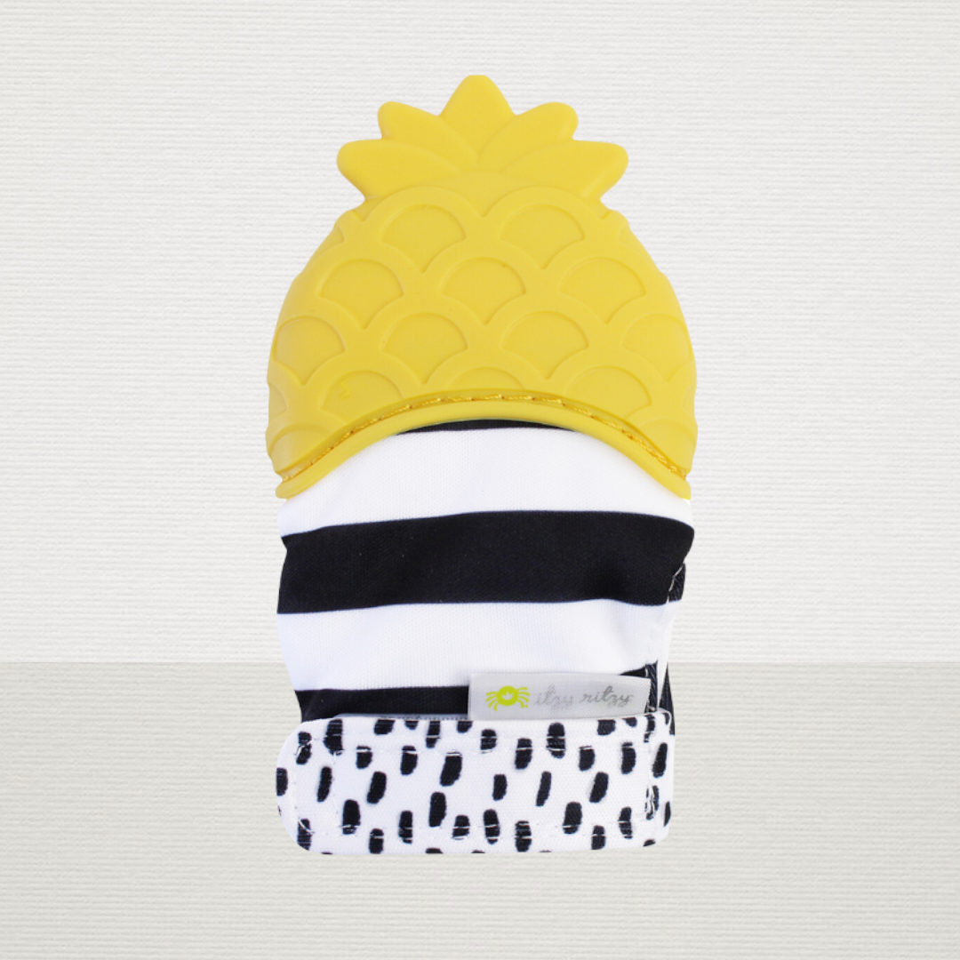 Teething Mitt (pineapple)